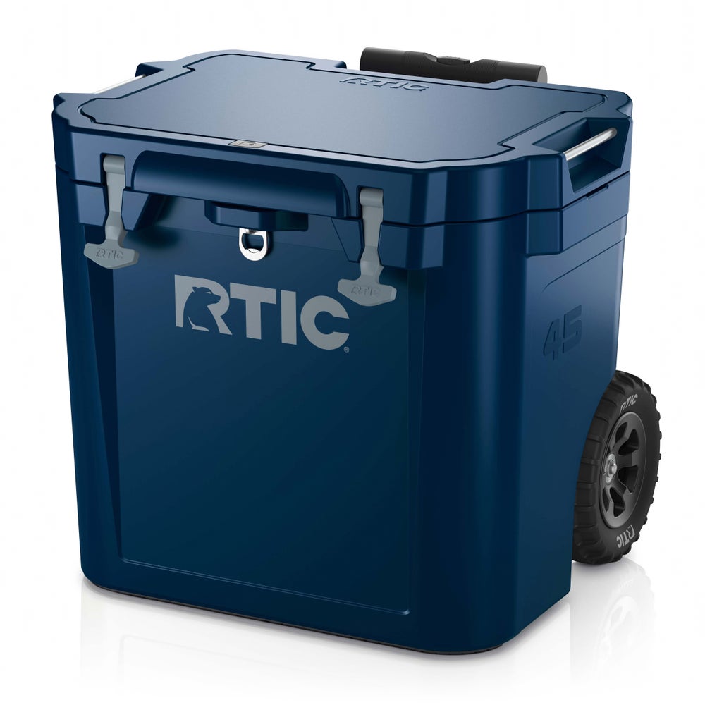 Rolling Bounty Feast Gift Cooler - RTIC 45 Qt Wheeled
