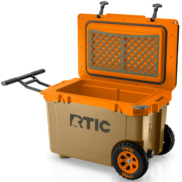 Rolling Country Wayfarer Gift Cooler - RTIC 52 Qt Wheeled