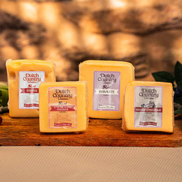 Artisan Cheese Sampler Gift - 4 Pc