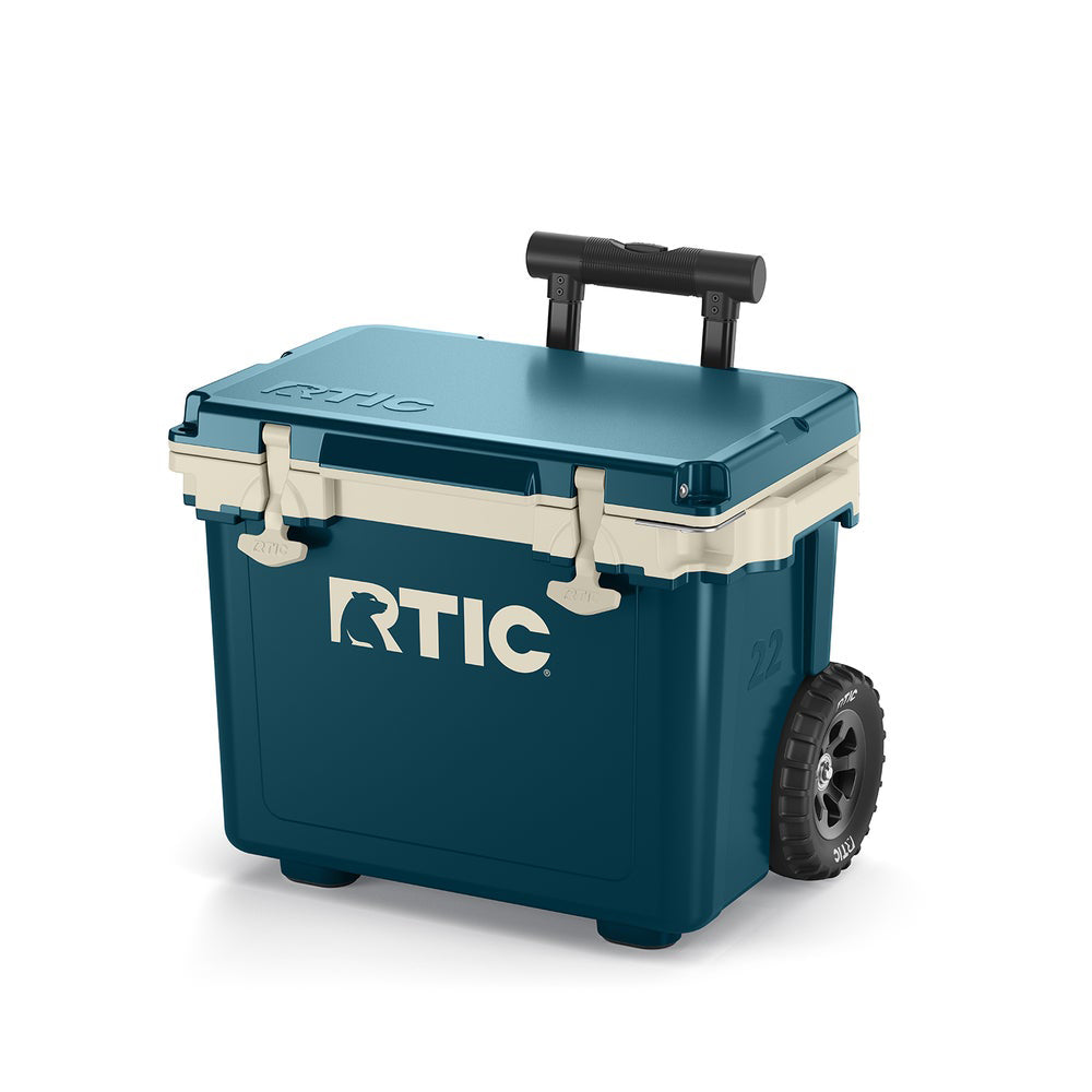 Rolling Harvest Trail Gift Cooler - RTIC 22 Qt Wheeled