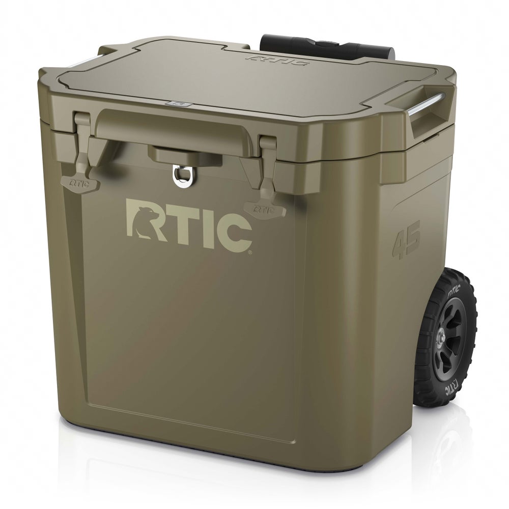 Rolling Bounty Feast Gift Cooler - RTIC 45 Qt Wheeled