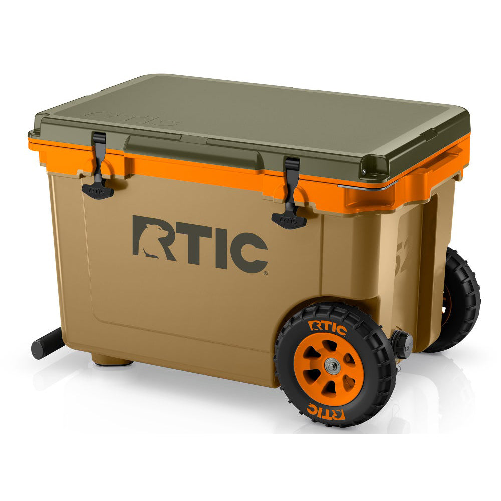 Rolling Country Wayfarer Gift Cooler - RTIC 52 Qt Wheeled
